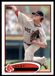 2012 Topps Clay Buchholz Baseball Cards #247