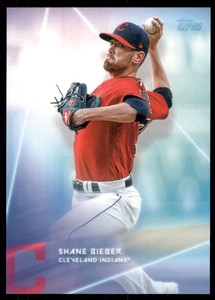 2020 Topps X Steve Aoki #4 Shane Bieber/15566*