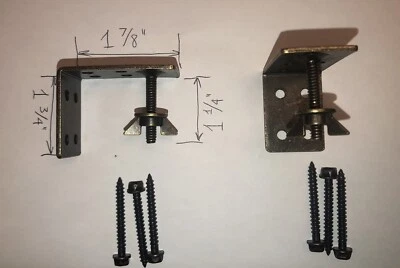 Suportes de sombra romanos, cor: latão antigo.  Conjunto de 2. - Imagem 1 de 4