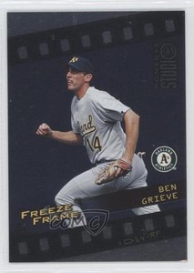 1998 Donruss Studio Freeze Frame /4000 Ben Grieve #3