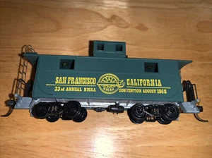 Roundhouse HO Scale NMRA 1968 San Francisco Convention Caboose. Kadee’s - Picture 1 of 7