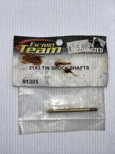 Team Associated Tin Shock Shaft 21x3 New 91305 - Picture 1 of 2