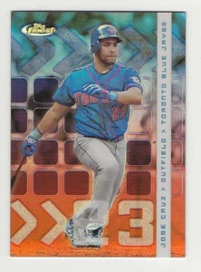 2002 Topps Finest Refractor #008 Jose Cruz Toronto Blue Jays BV$3 ###/499 #8 - Picture 1 of 1