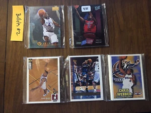 WASHINGTON BULLETS☄️NBA Team Set Lot🏀1990's Chris Webber Juwan Howard Wizards 2 - Bild 1 von 8