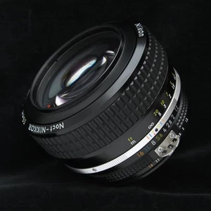 Nikon Ai-S Nikkor 58mm F/1.2 Noct -Near Mint- #391 w/ 31st Anniv.Scarf - Picture 1 of 12