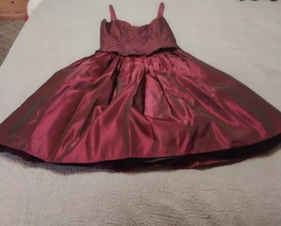 De Colección Scott McClintock Grung Formal 8 Vestido Borgoña Hadas Corsé Capricho Y2k Foto 1 de 4