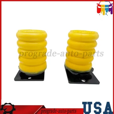 2X Rear Air Helper Springs Kit 4WD For 2014-21 Dodge RAM 2500 3500 US Stock Foto 1 de 4