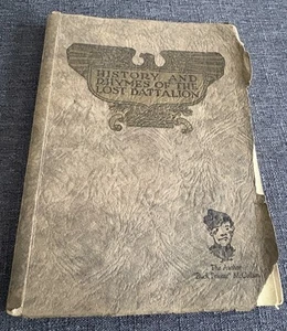 History and Rhymes of the Lost Battalion, by L. C. McCollum, 1923 WWI Memorial - Picture 1 of 7