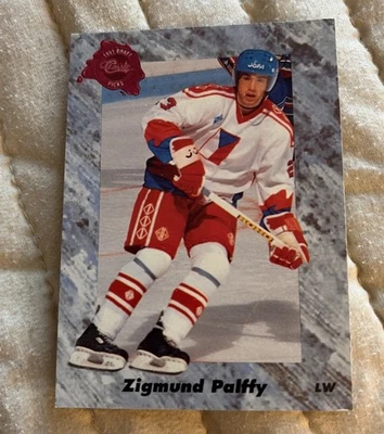 1991-92 Classic Draft Picks Zigmund Palffy New York Islanders #23 - Image 1 of 2