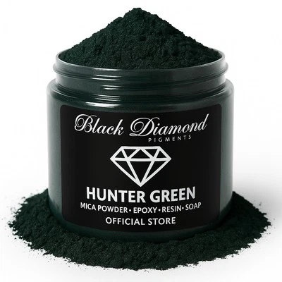 Black Diamond Pigments® | Hunter Green is a premium professional pigment