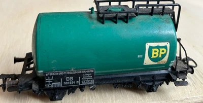 Marklin #4644 Deutsche BP Tank Car 581694 Green HO Scale (DB) Germany - Image 1 of 4