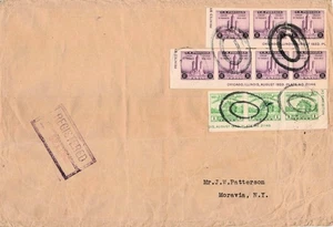 1933 FDC Combo Scott #730 #731 Century of Progress Reg Cover Chicago Columbian - Picture 1 of 2