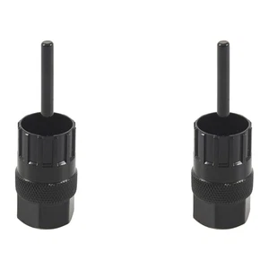 2X Cassette Lockring Remover Tool Fahrrad Schwarz mit Nadel für Sunra4206 - Bild 1 von 7