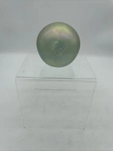 GES 92 Glass Iridescent Paperweight - Picture 1 of 7