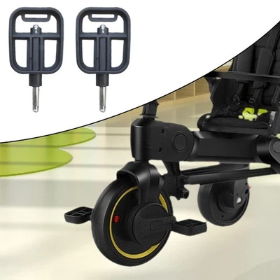 Pedales de triciclo para niños y bebés 2 piezas pedales de triciclo para niños pequeños fácil instalación Foto 1 de 4