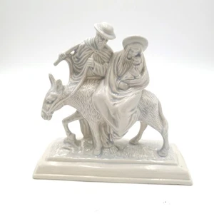 Estatuilla de vuelo a Egipto firmada por JDT esmalte azul - Imagen 1 de 9