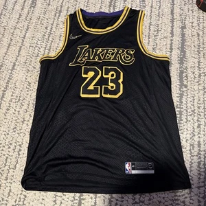 Lebron James #23 Men's L Mamba Edition Los Angeles Lakers Jersey - Picture 1 of 7