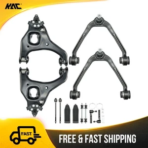 Front Control Arms Ball Joints Tie Rods Kits For 99-06 Chevy Silverado 1500 2WD - Picture 1 of 13