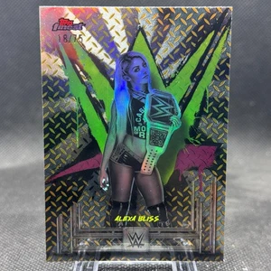 Alexa Bliss 2025 Topps Finest WWE Gold Refractor /75 Common #16 - Picture 1 of 2