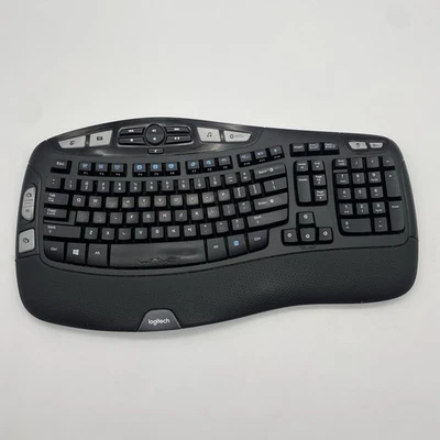 Logitech Wave K350 Ergonomic Wireless Keyboard - No dongle/No mouse - Image 1 of 4