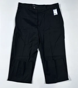 ARMANI Collezioni Men's 36 Waist Size Casual Charcoal Flat Front Dress Pants - Picture 1 of 5