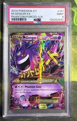 M Gengar EX 121/119 Secreto Raro - XY Phantom Forces - PSA 9 COMO NUEVO Foto 1 de 4