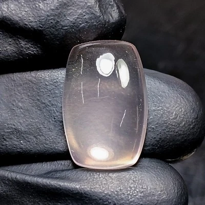 Cabujón de cuarzo rosa natural en forma de cojín tamaño 15,10 quilates 20x13x7 mm Foto 1 de 4