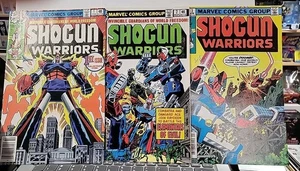 SHOGUN WARRIORS #1-9 Lot Marvel Comics 1979 Newsstand  - Picture 1 of 3