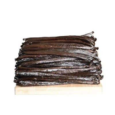 MAANI ESSENCE Organic Madagascar Vanilla Beans Whole Grade A Pods for Vanilla Extract & Baking