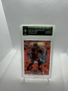 2025 Topps Signature Class Trey Benson Fluidity Rookie Red  /25 Graded 9 Mint - Picture 1 of 2