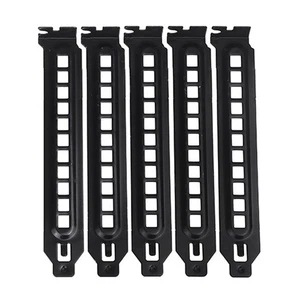 5Pcs PCI Slot Cover Dust Blanking Board Cooling Fan Dust Ventilation for1716 - Afbeelding 1 van 6