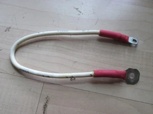 Aufsitzmäher Akku Kabel 7awg 11mm² 12-3/4" lang mit Kabelschuhen #12 & 1/4" #G10CB - Bild 1 von 8