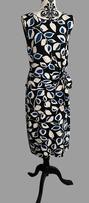 Linea Trellis Straight Jersey Dress Size 16 Casual Occasional  - Image 1 of 4