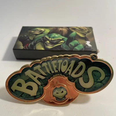 Battletoads Cinturón Hebilla Botín Caja Botín Juegos - Battle Toads Nuevo En Caja Foto 1 de 4