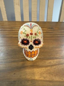 Calaveras Día de Muertos Cerámica 4" - Imagen 1 de 8