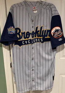 Vintage Rawlings 2001 Brooklyn Cyclones Inauguaral Season Authentic Trikot Gr.48 - Bild 1 von 8