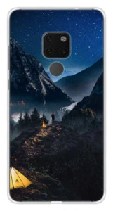 Coque en silicone imprimée compatible Huawei Mate 20 Seul en Montagne - Picture 1 of 3