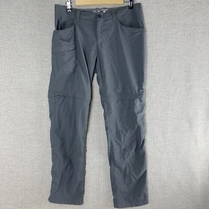 Mountain Hardwear Convertible Zip Off Pants Womens Size 6 Gray Hiking Outdoor - Picture 1 of 6
