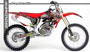 Maxcross Design Graphic kit Decal Sticker FOR HONDA 2004-2009 CRF250R CRF450R - Picture 1 of 4