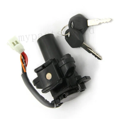For Kawasaki Ignition Key Lock Set Kit Switch KL250 Super Sherpa KLX125 KLX250S — 第 1/4 张图片