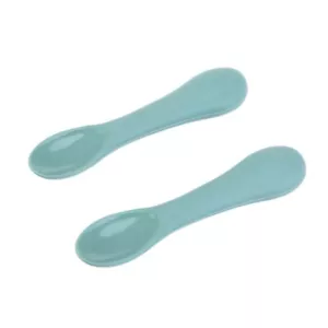 2PCS Children Self Feeding Spoon Bendable Toddlers Feeding Spoon Microwave Safe - Picture 1 of 14