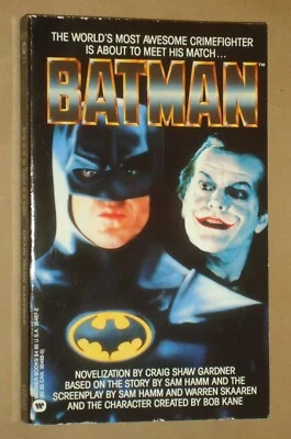 Batman Movie Paperback Book 1989  - Image 1 of 2