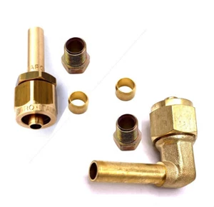 2X LPG Autogas 8mm Flexiblepipe Ajuste, Termina, Faro Tipo Conector, Poly Tubo - Imagen 1 de 1