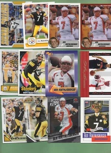 Ben Roethlisberger (Pittsburgh Steelers) 25 lot w/Rookies and Inserts (as shown) - Picture 1 of 2