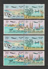 1972 South Vietnam Stamps Plane Over Dalat Scott # 417-424 MNH