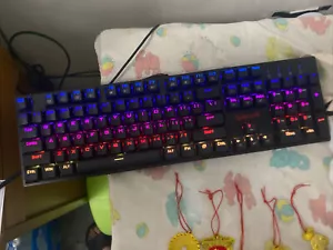 REDRAGON - K582 SURARA RGB Wired Gaming Outemu Red Switch Keyboard K582 - Picture 1 of 4