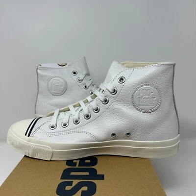 Zapatos unisex Pro-Keds Royal Hi de cuero blancos OG PH64115 para hombre talla 9 Foto 1 de 4