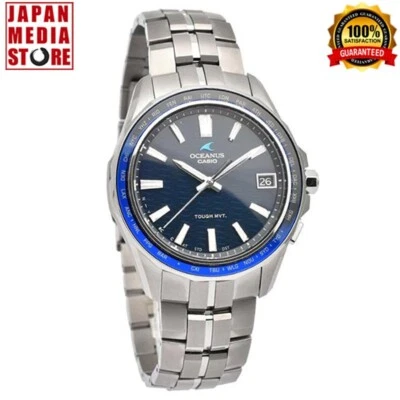 Casio Oceanus Manta OCW-S400-2AJF Titanio Bluetooth Radio Solar Hombre Reloj Japón Foto 1 de 4