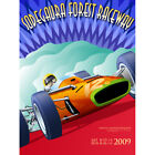 Forest Raceway 2009 Japan Car Racing Grand Prix Canvas Wall Art Print Poster