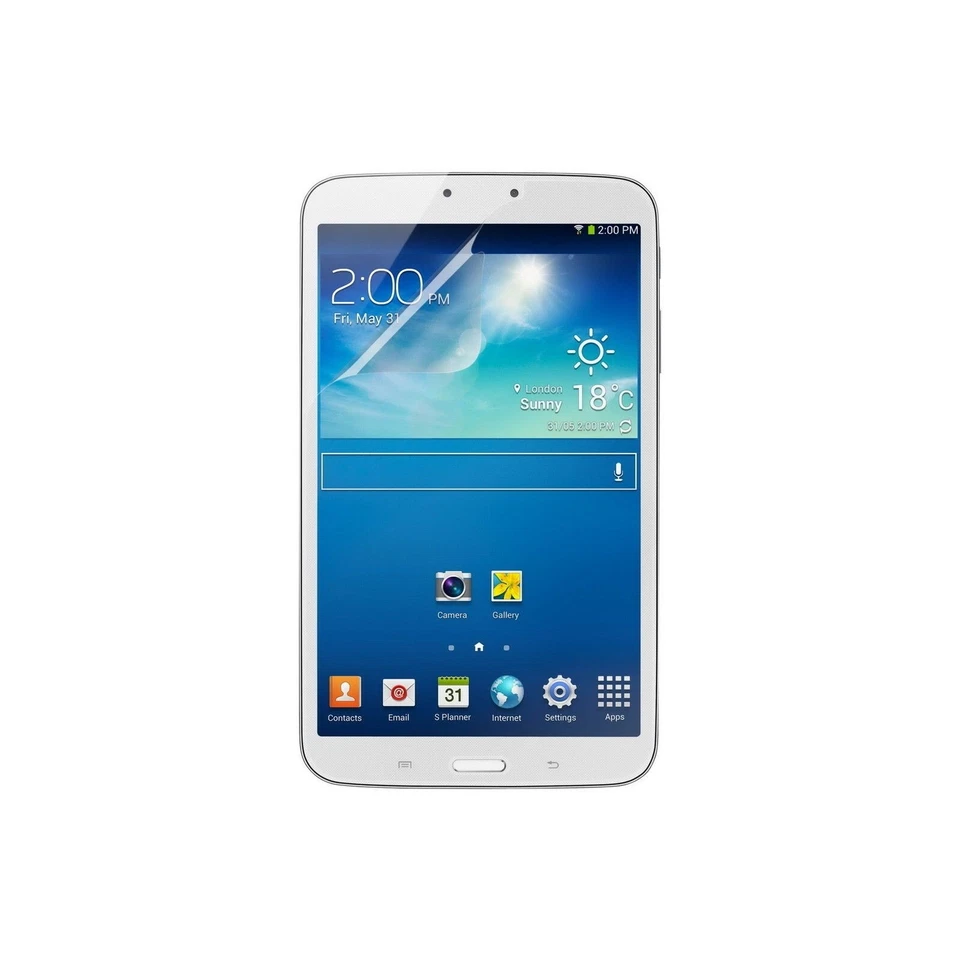 BELKIN SCREEN PROTECTOR FOR SAMSUNG GALAXY TAB 3 8.0 8" TRANSPARENT 2FILM F7P143 - Image 1 of 1